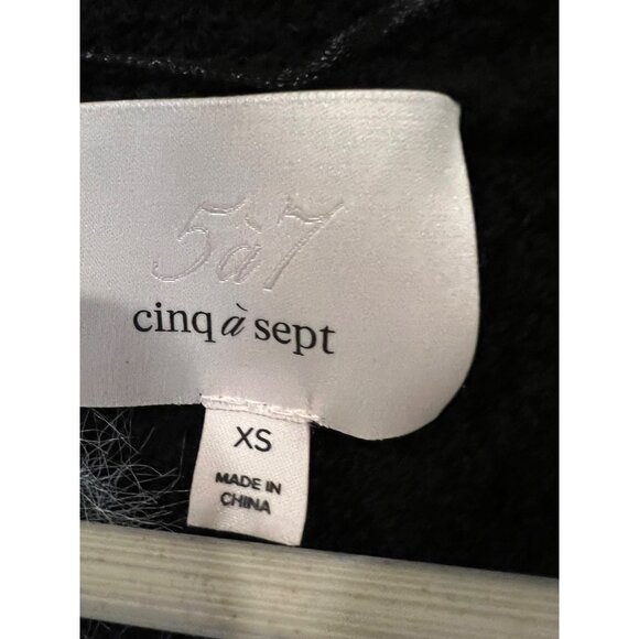 Cinq à Sept Aerin Abstract Floral Long Sleeve Sweater size XS - Picture 5 of 10